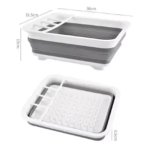 Escurridor De Platos Plegable