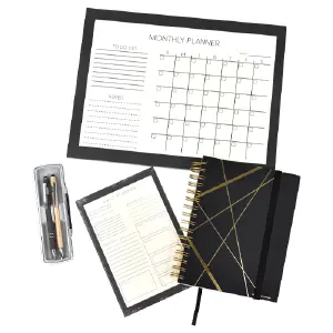 PLANEADOR MAN+AGENDA+ BOLIGRAFOS PREMIUM