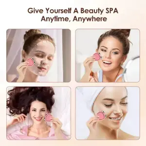 cepillo alisador+Masajeador Facial