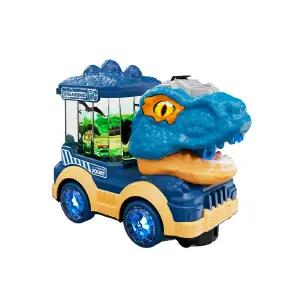 Carro Camion Dinosaurio Carrusel Luz Jug