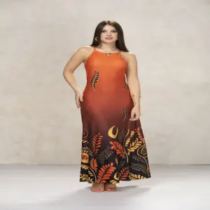 VESTIDO EN PIEL DE DURAZNO ref. 8359