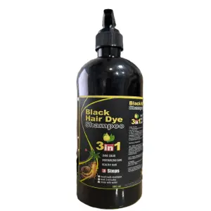 hairdye 500ml black  3u sin caja