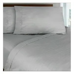 Juego Sabanas Cama Doble Unicolor Gris