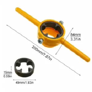 Enhebrador de tubos pvc