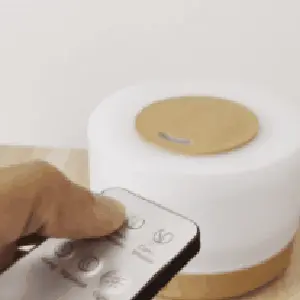 Humidificador 500ml RGB MADERA+1 ESENCIA