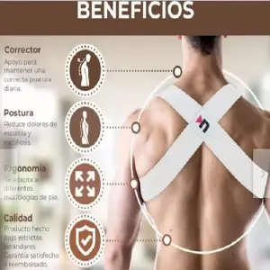 Corrector Postura Unisex Profesional Nrg
