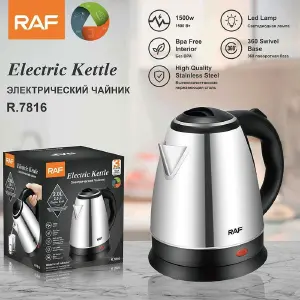 Hervidor De Agua Electrico En Acero Inox