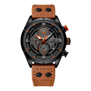 Reloj Naviforce Casual Nf8045 Cuero Homb