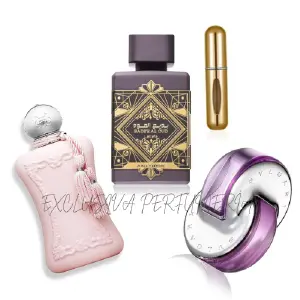 Lattafa amethyste+omnya amethyste+delina
