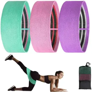 KIT DE BANDAS ELASTICAS DE TELA PX 3 UNI