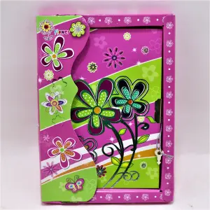 Diario flores 15x20cm