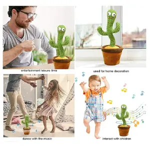 Cactus Electrónico Hablar Y Cantar