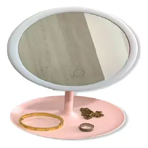 espejo de  maquillaje con luz