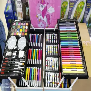 Set De Arte Maleta Metalica