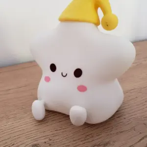 Lampara estrella silicona suave
