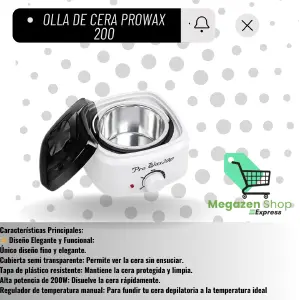 OLLA DE CERA PROWAX 200