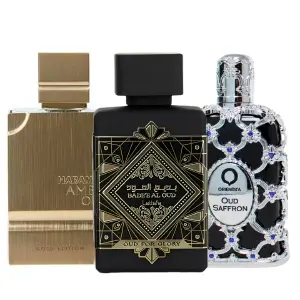 AMBEROUD+OUDFORGLORY+OUDSAFFRON