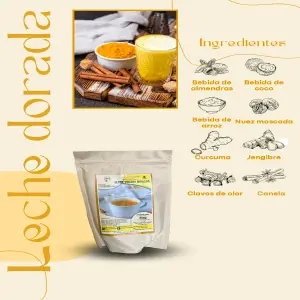 Té Leche Dorada Ingredientes refrescant⚡
