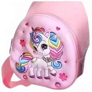 Bolso Pechero Infantil Pequeño Unicornio