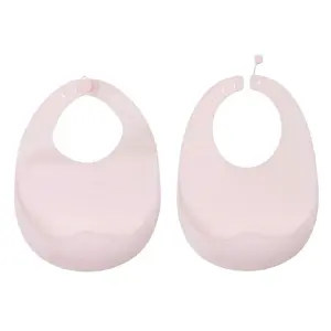 Baberos Silicona Impermeables Bolsillo