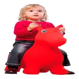 Burro Saltarín Inflable Con pito Juguete