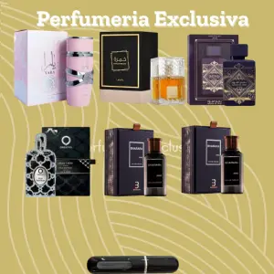Kit 6 perfumes + perfumero
