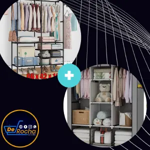 Combo Closet armable+ closet organizador
