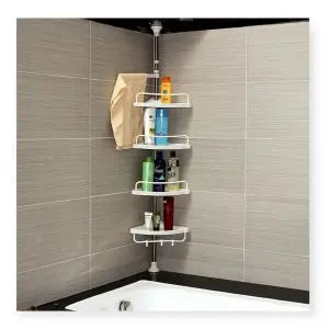 Organizador Esquinero Para Baño 4 Repisa