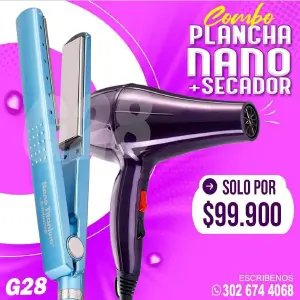 Combo Nano + secador