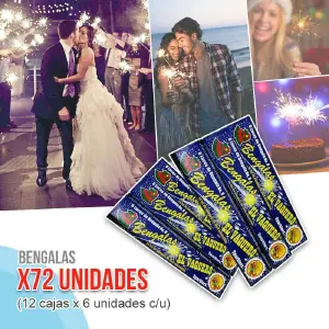 Chispitas Mariposa Luces Bengala CM02-EH