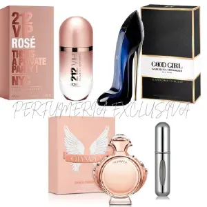 212 rose+Good girl+olimpea++perfumero
