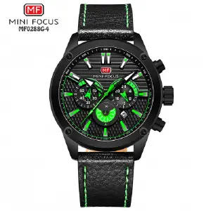MF0288G-4 MINI FOCUS CRONO CUERO VERDE H