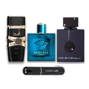 PERFUMES EROS+ASAD+CLUBHTNUIT+PERFUMERO