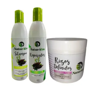 kit reparador y definidor con dos cremas