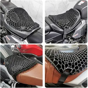 Cojín Asiento Moto Gel Siliconado