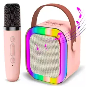 Parlante Karaoke Mini Con Micrófono