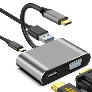 Convertidor 4 en 1 Tipo C Adpatador HDMI