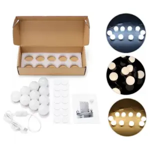 Extensión 10 Luces De Espejo Tocador