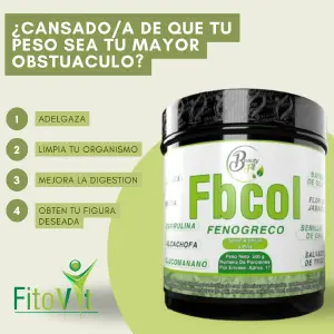 Fibracol fenogreco