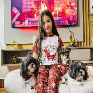 PIJAMAS NAVIDAD ROJA