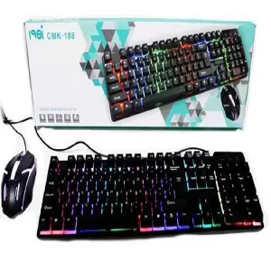 COMBO MOUSE Y TECLADO RGB (CMK-188)