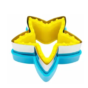 Molde Cortador Sellador Sandwich Azul