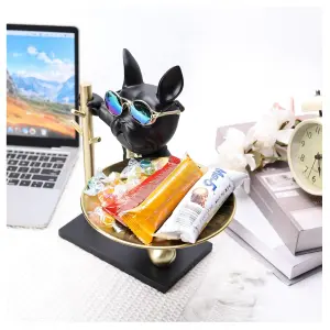 Estatua Perro Moderna Organizador