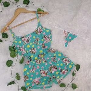 PIJAMA SHORT TRES PIEZAS ESTAMPADA🥑