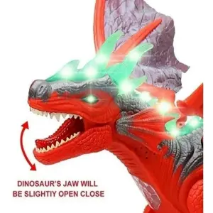 Dinosaurio Dragon Alas Movimiento Luces