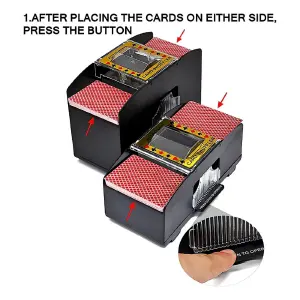 Barajador Cartas Poker Mezclador Automat