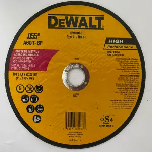 Disco de Corte Dewalt 7"