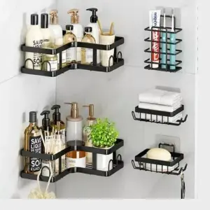 Estante Organizador Esquinero para Ducha: ¡Maximiza tu Espacio! - Estante Organizador Esquinero Para Ducha
