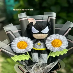 Ramo de Batman a crochet