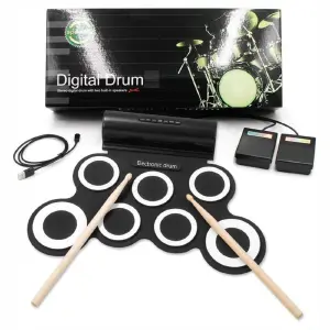 Batería Electrónica Musical Drum 7kid Po